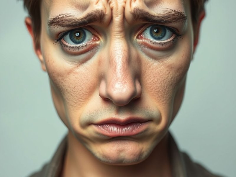 Man looking conflicted, symbolizing the idiom "Between A Rock And A Hard Place"