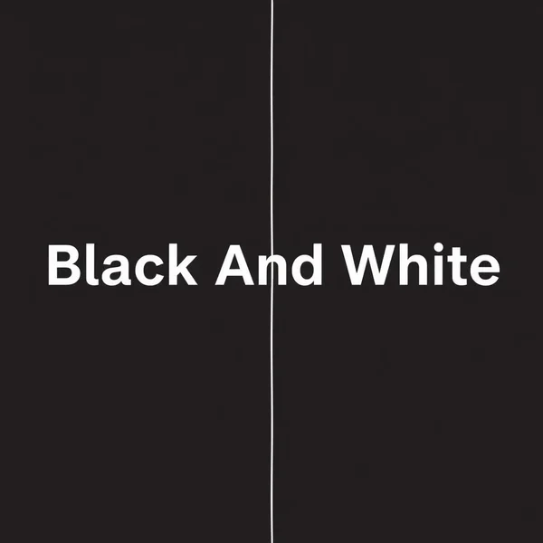 Understanding the idiom Black And White