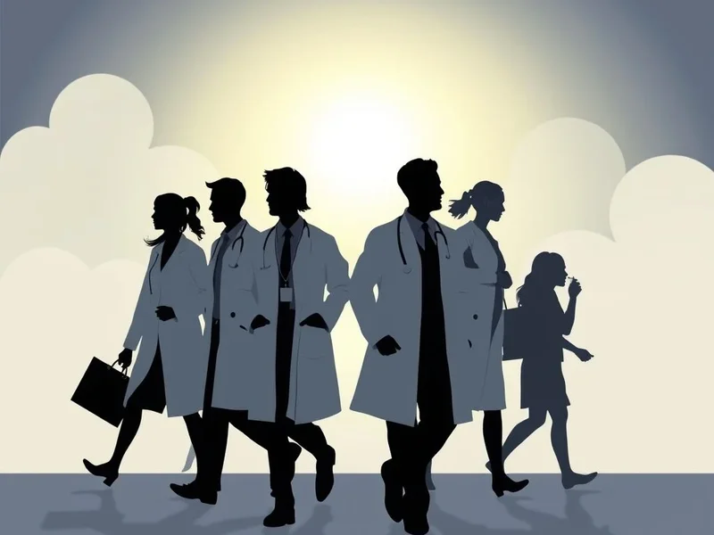 Image showing professionals moving, illustrating the concept of Brain Drain