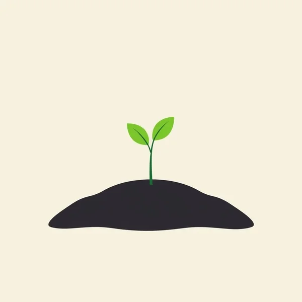 Image of a sprout breaking through soil, symbolizing how to Break New Ground