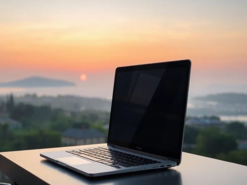 Image showing a person leaving an office or a sunset over a workplace, with text 'Call It A Day'
