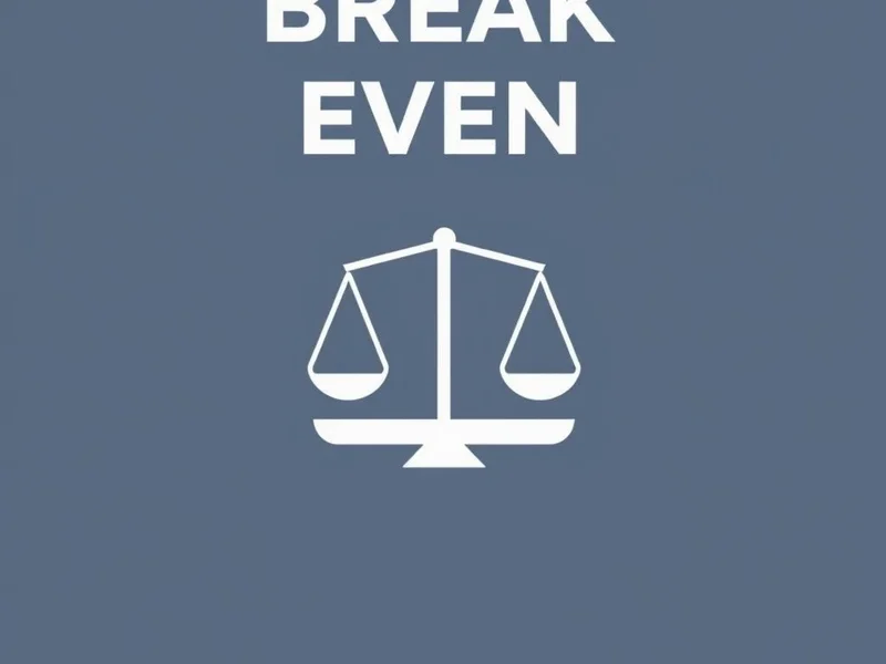 Tìm hiểu cụm từ Break Even