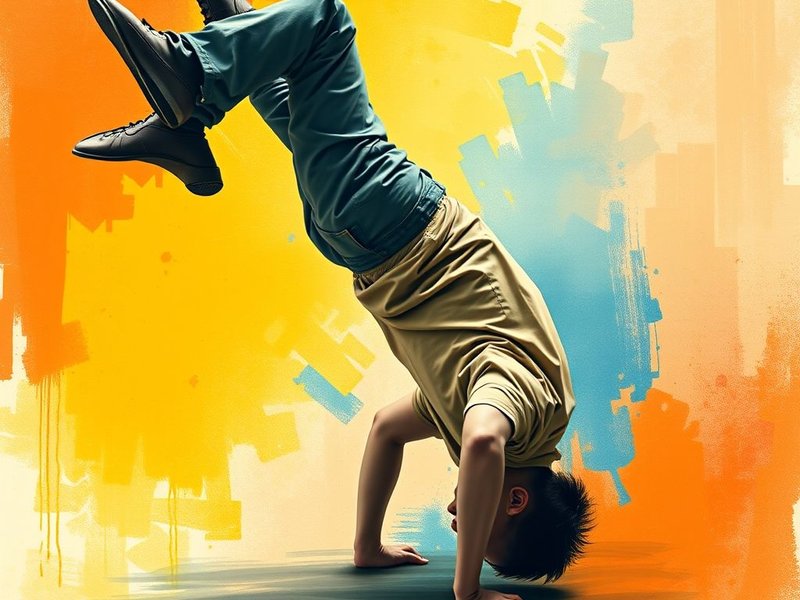 Person literally bending over backwards to illustrate the idiom Bend Over Backwards