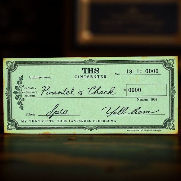 Understanding the meaning of the idiom Blank Check