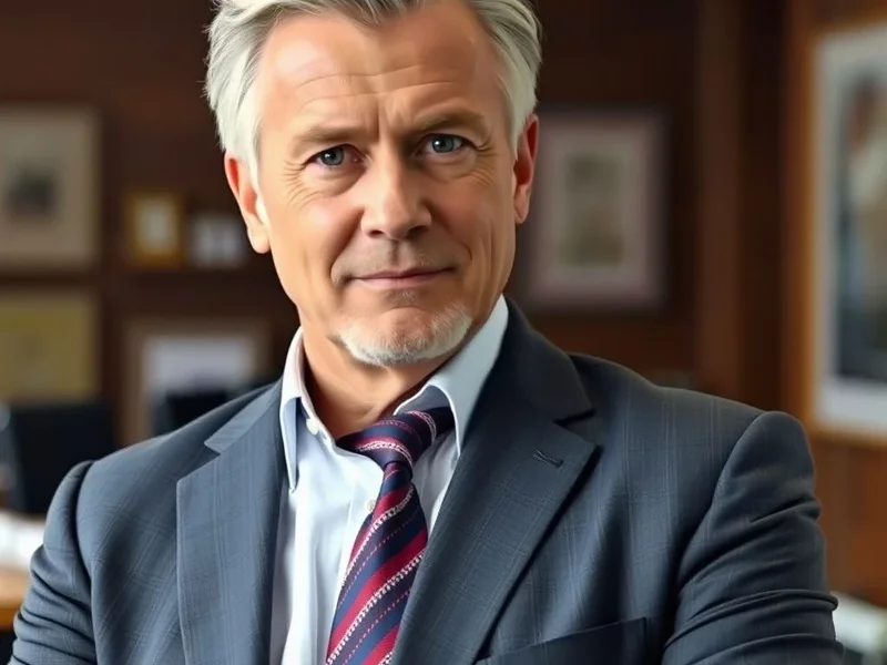 Image of a distinguished individual in a business setting, representing a Captain Of Industry