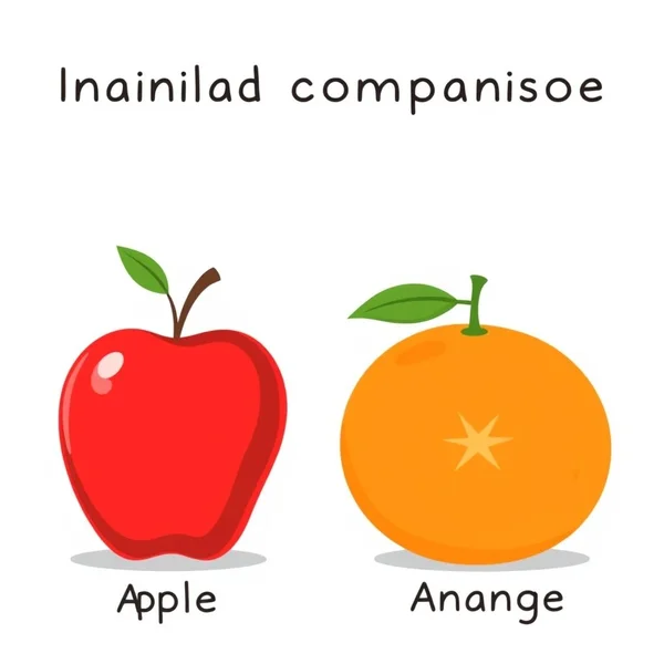 Understanding the idiom Compare Apples And Oranges