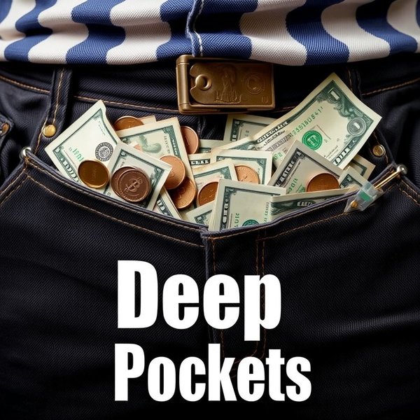 Understanding the idiom Deep Pockets