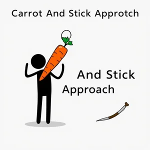 Comprendiendo el Carrot And Stick Approach Modismo Inglés de Motivación
