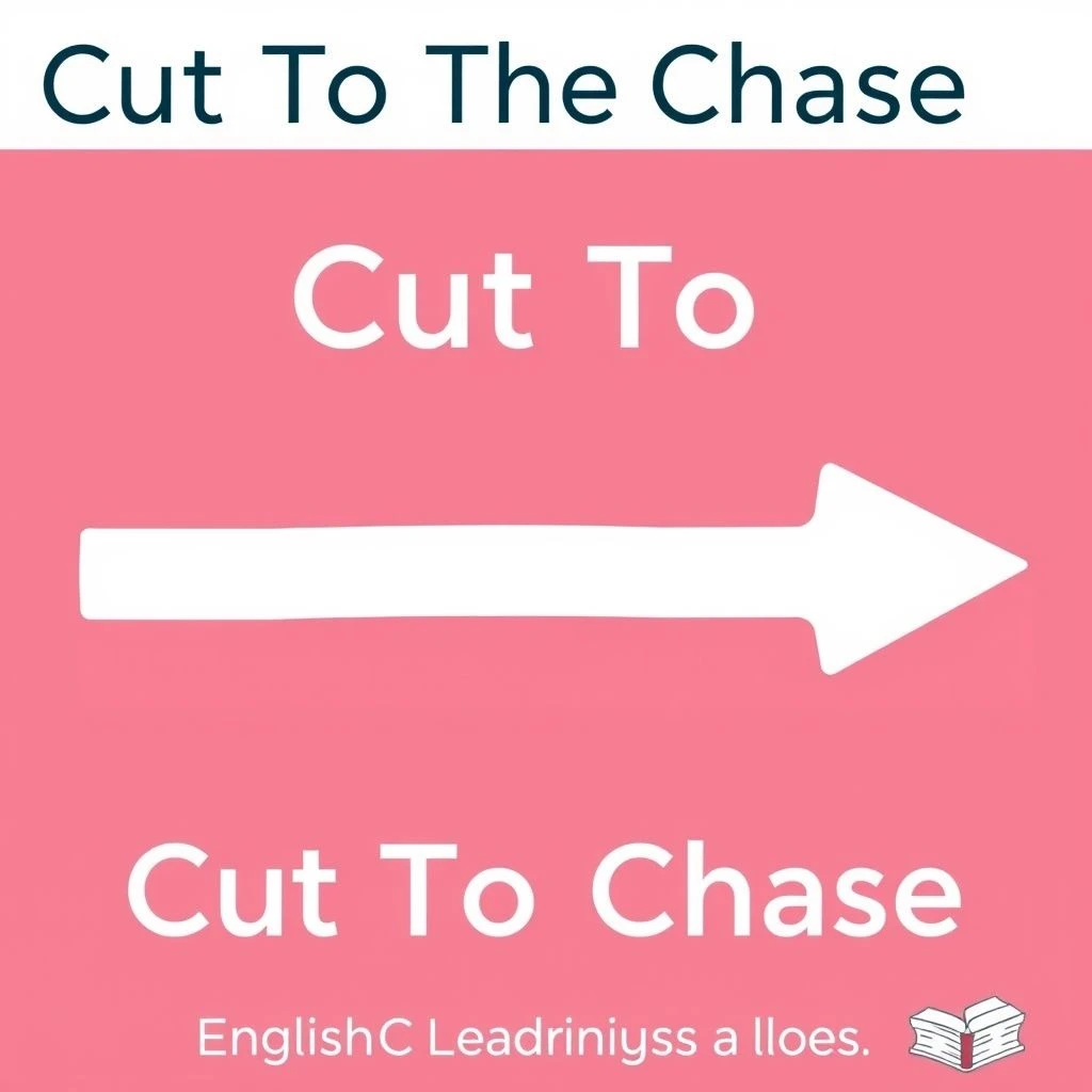 Nắm Vững Cách Dùng 'Cut To The Chase' Thành Ngữ Tiếng Anh Quan Trọng Cho Giao Tiếp Trực Tiếp