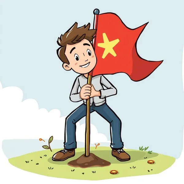 Image of someone successfully completing a task, illustrating the idiom "Deliver The Goods"