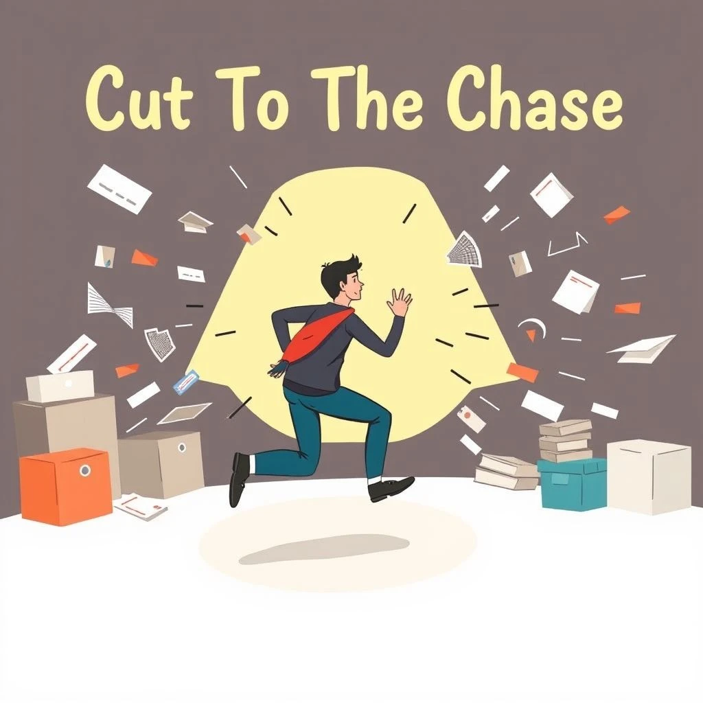Dominando Cut To The Chase Um Idioma Essencial para Comunicação Direta em Inglês