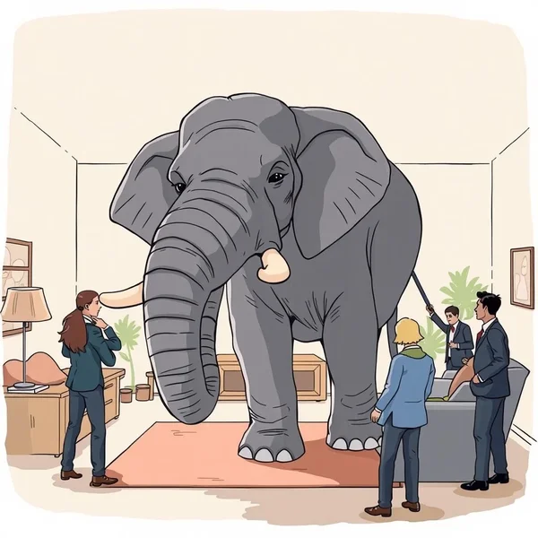 Understanding the Elephant In The Room idiom
