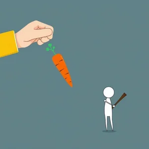 Entendendo o Carrot And Stick Approach Idioma Inglês de Motivação