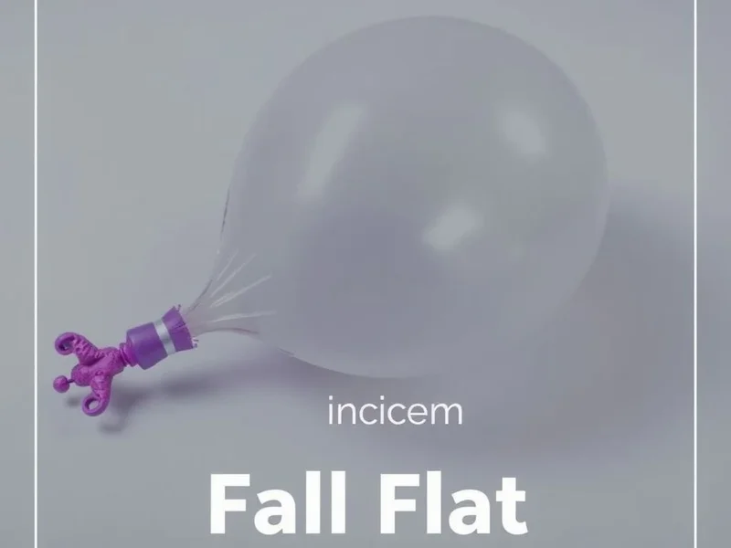 Image of a deflated balloon with the text "Understanding the Idiom Fall Flat"