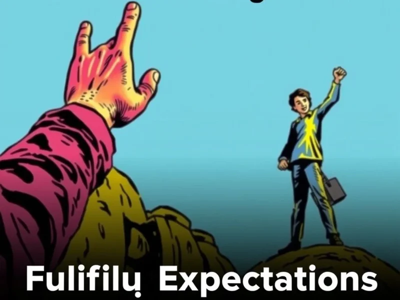 Imagen de alguien completando una tarea con éxito, ilustrando el modismo "Deliver The Goods"