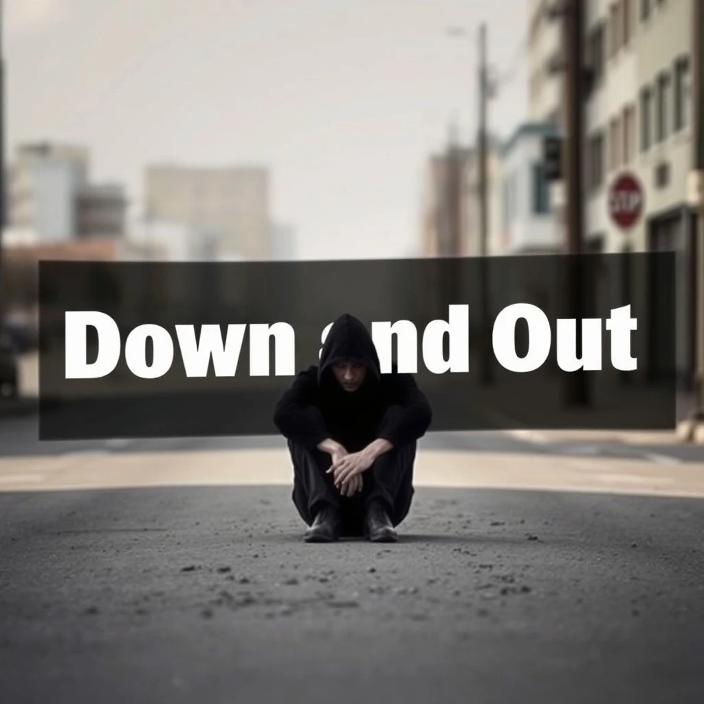 Entendiendo el modismo inglés Down And Out Significado y Uso