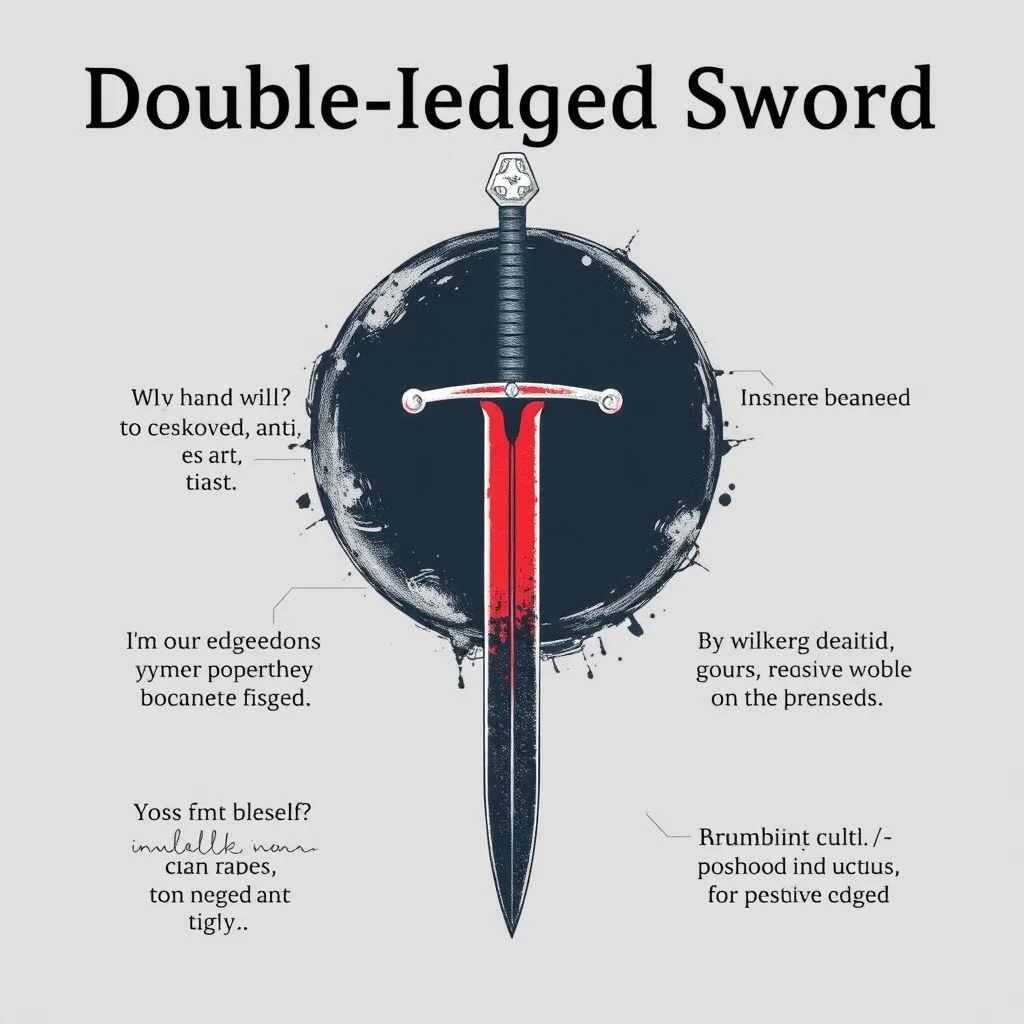 Dominando Double-Edged Sword significado y uso modismos en inglés