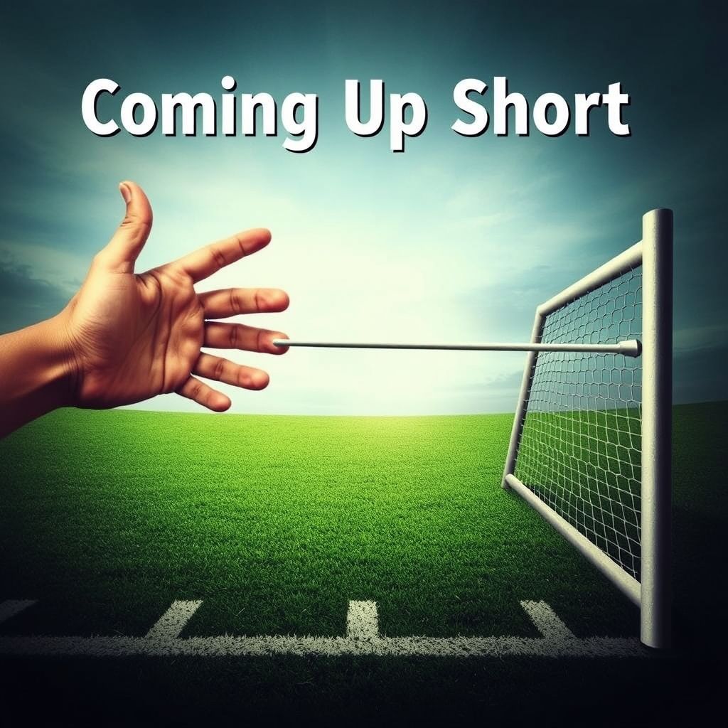 Entendiendo el modismo Come Up Short significado y uso en inglés