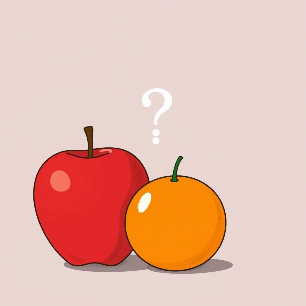 Hiểu về Compare Apples And Oranges Thành ngữ tiếng Anh thiết yếu