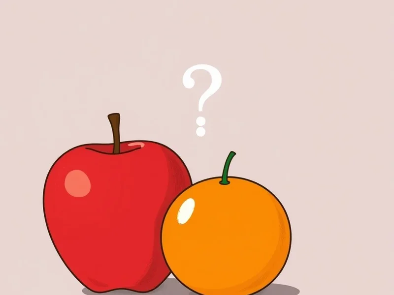 Hiểu về thành ngữ Compare Apples And Oranges