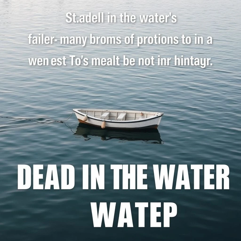 Hiểu Về 'Dead In The Water' Ý Nghĩa Cách Dùng Thành Ngữ Tiếng Anh