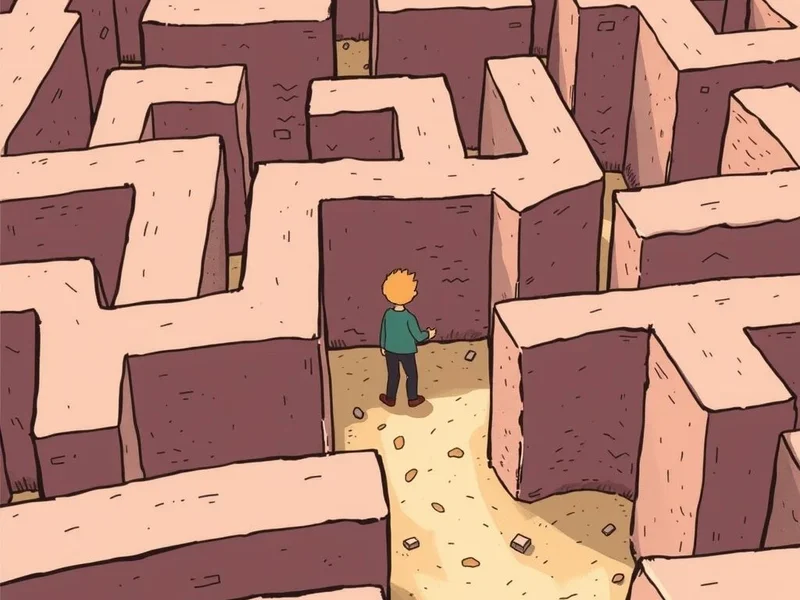 Illustration of the idiom Cut Corners and its meaning