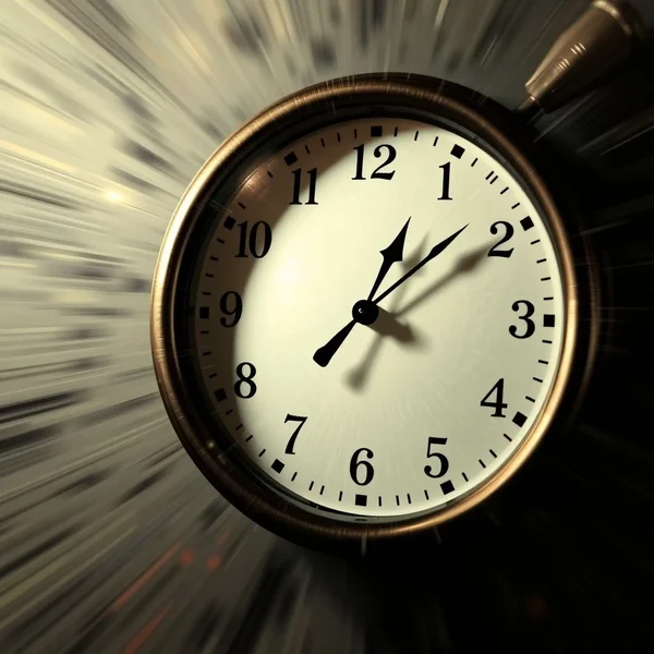 A clock showing the time close to midnight, illustrating the Eleventh Hour