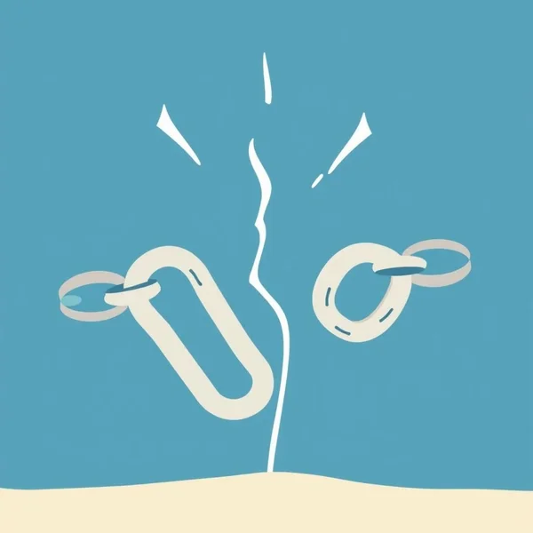 Image of a broken chain representing a "Deal Breaker"