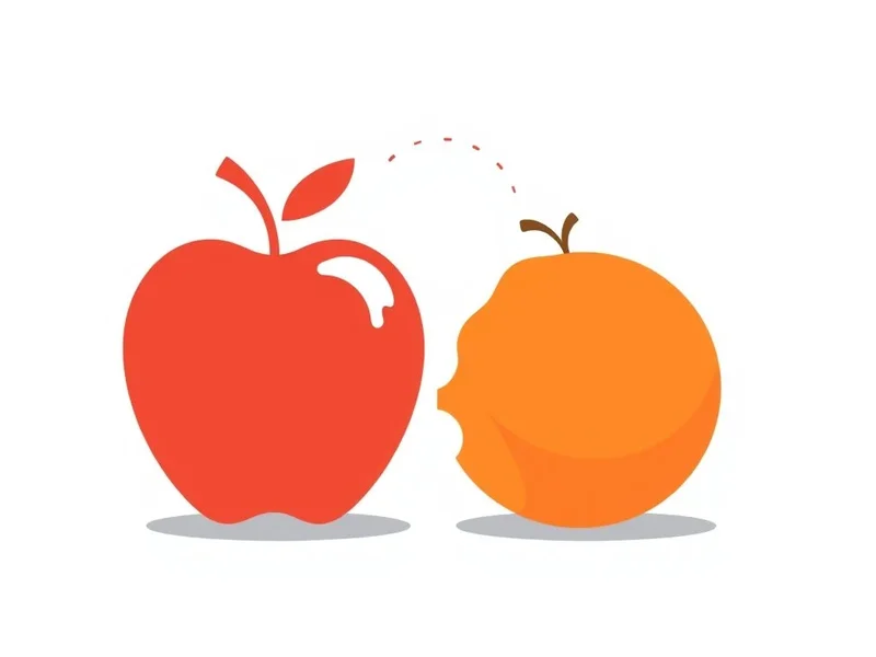 Understanding the idiom Compare Apples And Oranges
