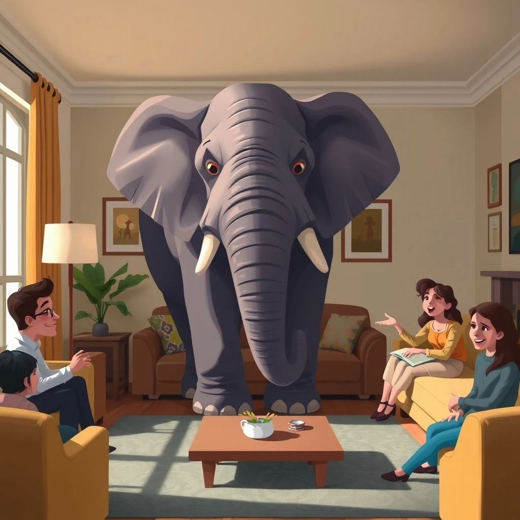 Understanding The Elephant In The Room English Idiom Explained