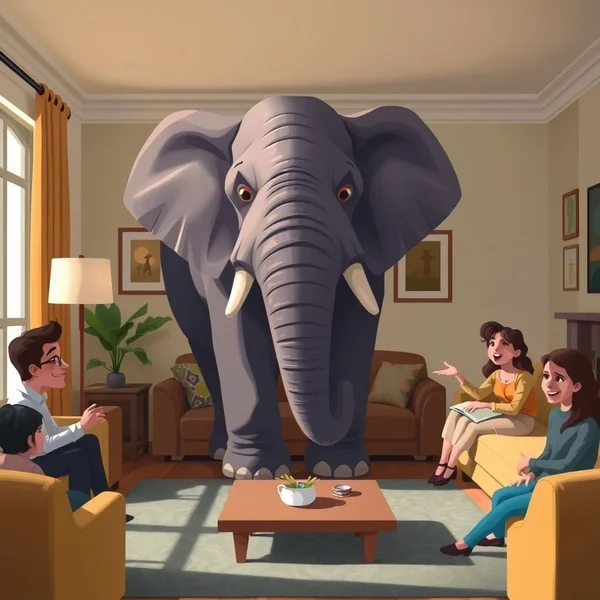 Understanding the Elephant In The Room idiom