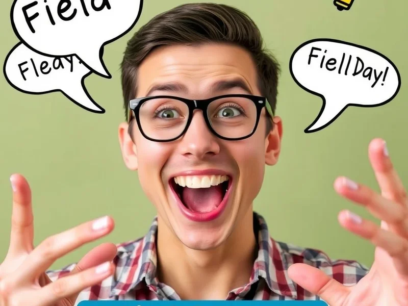 Image title: Having a Field Day with English Idioms and Expressions