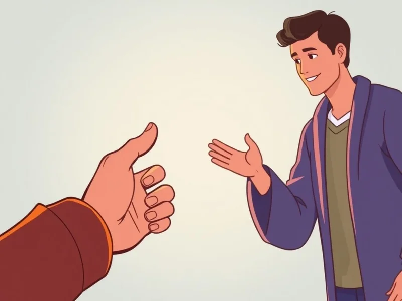 Illustration for the idiom "Give Someone The Benefit Of The Doubt"