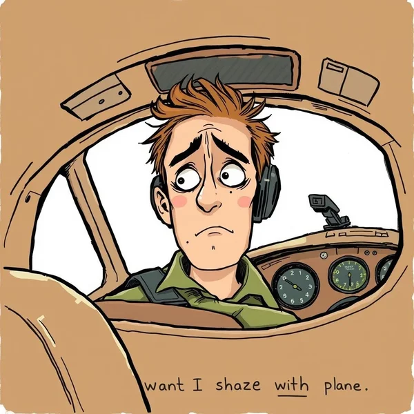 Learning to Fly By The Seat Of One's Pants idiom