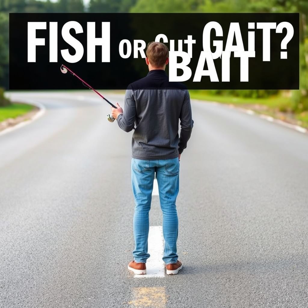 Fish Or Cut Bait Idioma Essencial de Decisão em Inglês