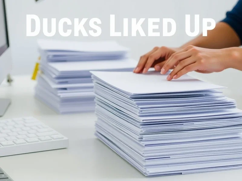 Image showing someone organizing items, symbolizing how to Get One's Ducks In A Row