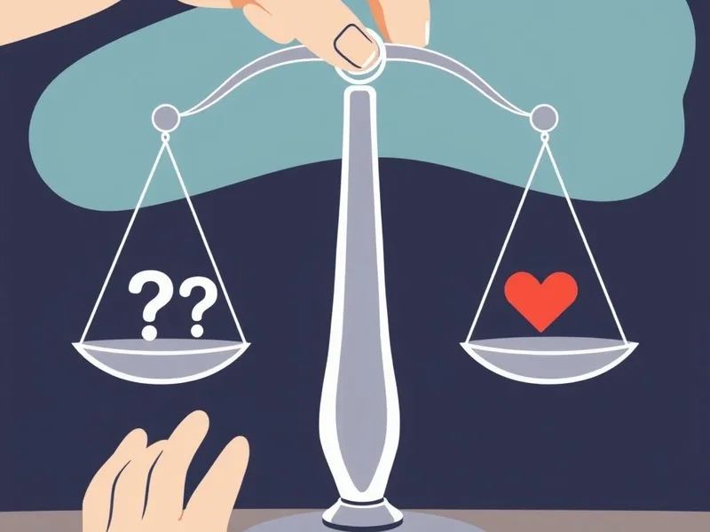Illustration for the idiom "Give Someone The Benefit Of The Doubt"