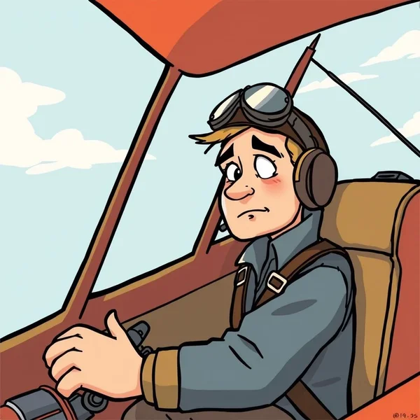 Learning to Fly By The Seat Of One's Pants idiom