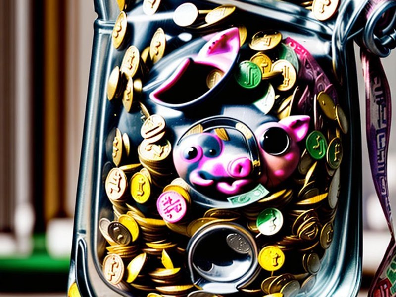 A visual representation of what it means to Go Broke, like an empty wallet or a shattered piggy bank
