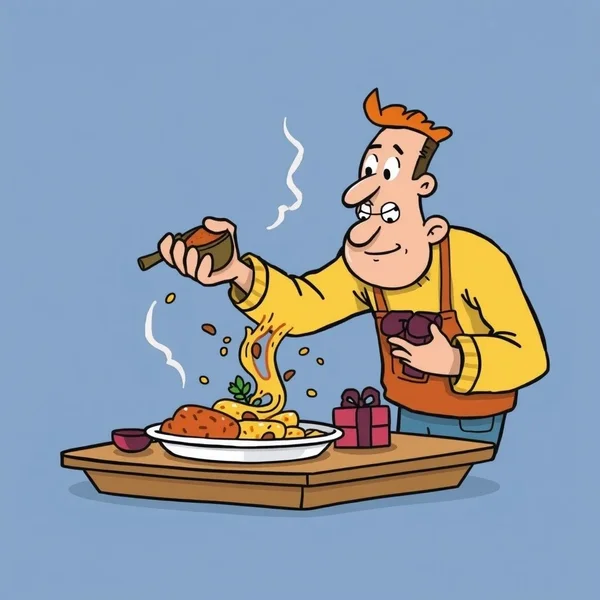Visual representation of the idiom "Go Overboard"