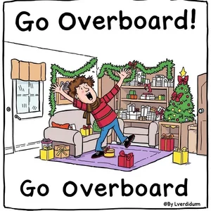 Domine a Expressão Idiomática Go Overboard e Use-a em Conversas em Inglês