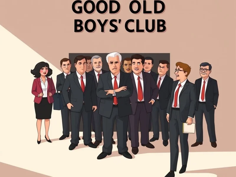Image title must include the primary keyword: Understanding the Good Old Boys' Club in English idioms