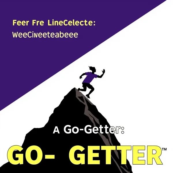 A motivated person actively working towards a goal, illustrating the concept of a Go-Getter