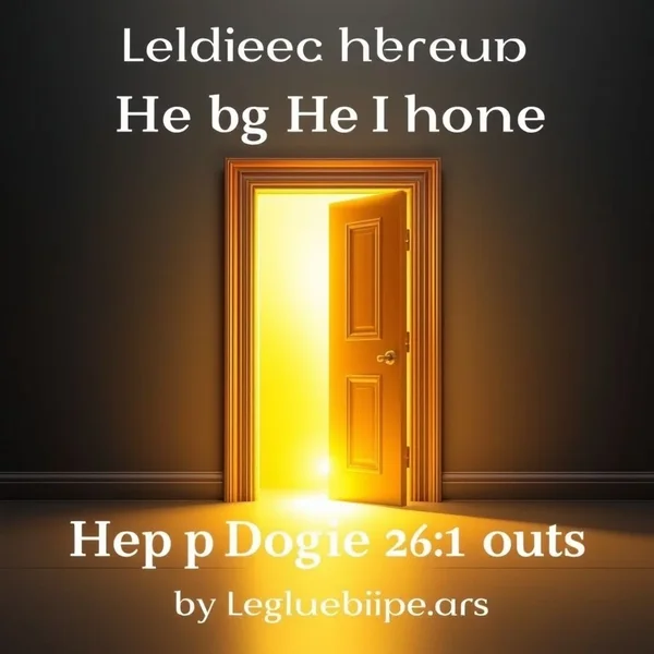 Image of a shining, open door symbolizing a golden opportunity