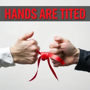 Entendiendo "Hands Are Tied" Significado y Uso en Modismos en Inglés