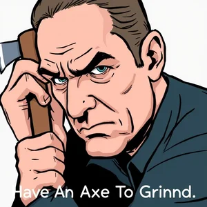Have An Axe To Grind Significado Uso Expressões Idiomáticas Inglês
