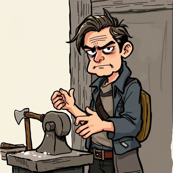 Image illustrating the concept of Have An Axe To Grind