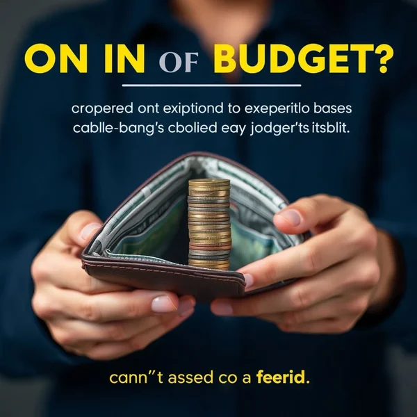 Image showing a wallet with little money, illustrating the concept of not being "Made Of Money"