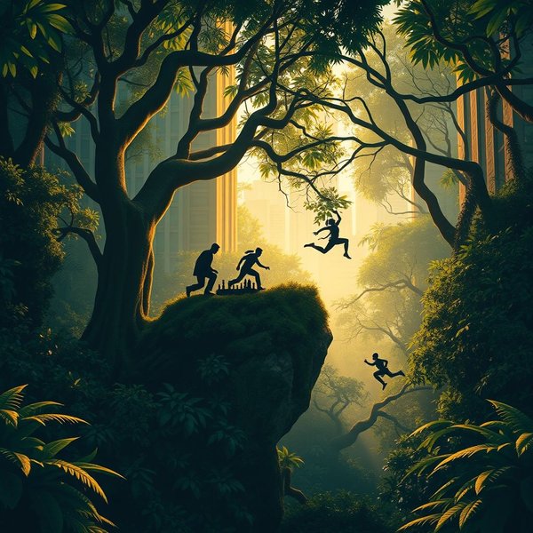 Understanding the Law Of The Jungle in competitive environments