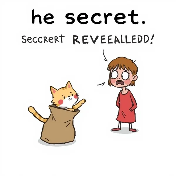 Girl whispering a secret, illustrating the concept of Let The Cat Out Of The Bag